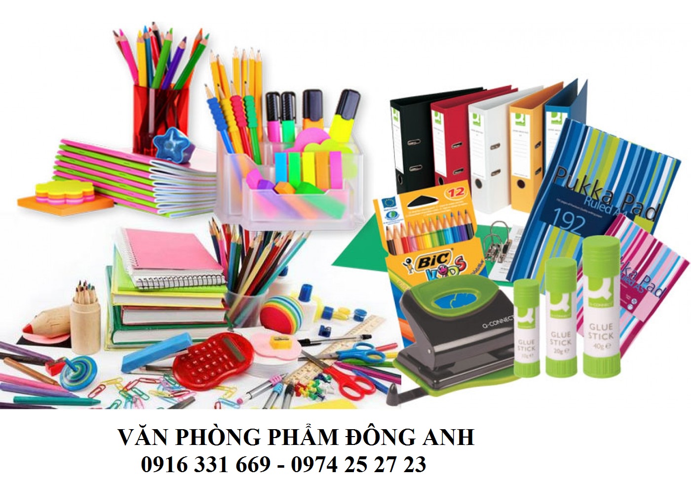 Văn phòng phẩm khu vực cầu Nhật Tân