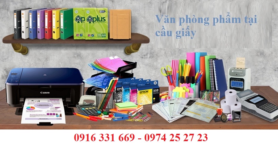 Địa chỉ nơi bán văn phòng phẩm tại cầu giấy hà nội